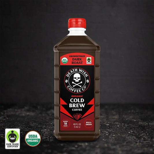 Dark Roast, Cold Brew Coffee, Unsweetened